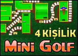 4 Kişilik Mini Golf - 