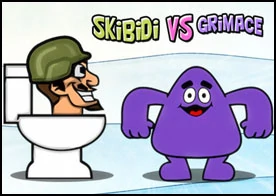 Skibidi vs Grimace - 