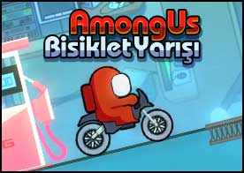 Among Us Bisiklet Yarışı