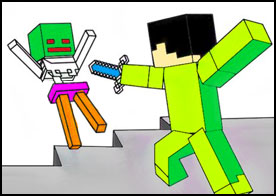 Minecraft Boyama Kitabı