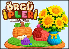 Örgü İpleri Bulmaca Çöz