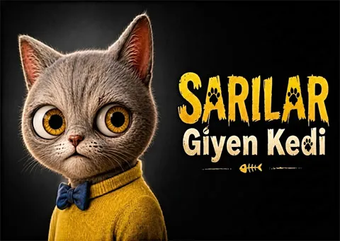 Sarılar Giyen Kedi