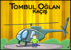 Tombul Oğlan Helikopterle Kaçış